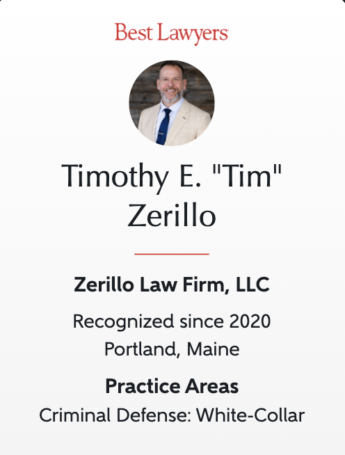 Tim Zerillo Best Lawyers Badge